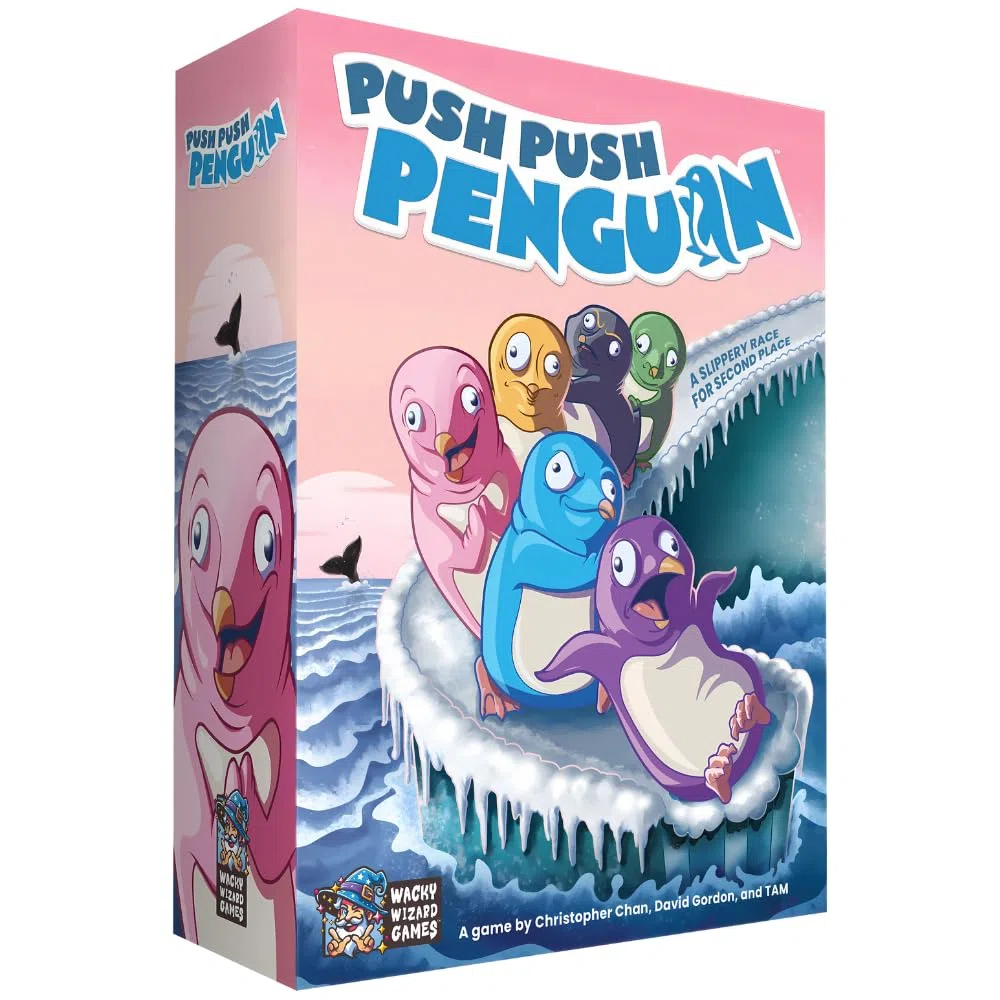 Wacky Wizard Games: Push Push Penguin Gra planszowa
