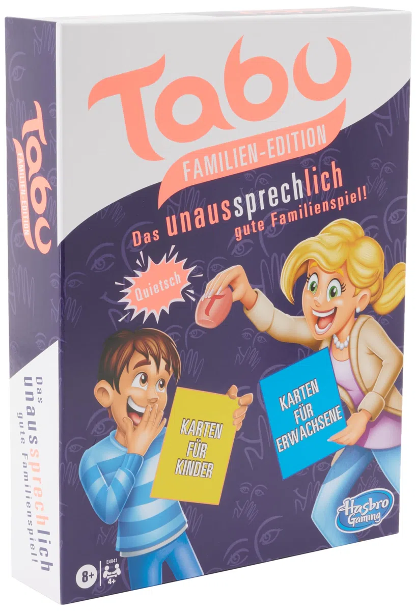 Hasbro Gaming Gra Planszowa, Wielokolorowy, 260 kart
