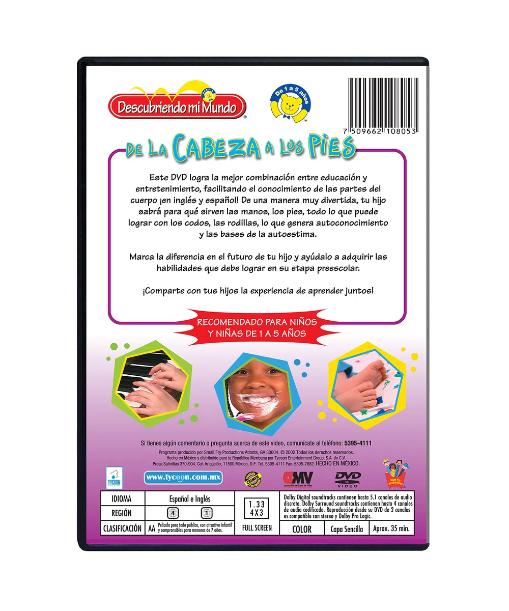 Baby's First Impressions De La Cabeza a Los Pies DVD wersja hiszpańska