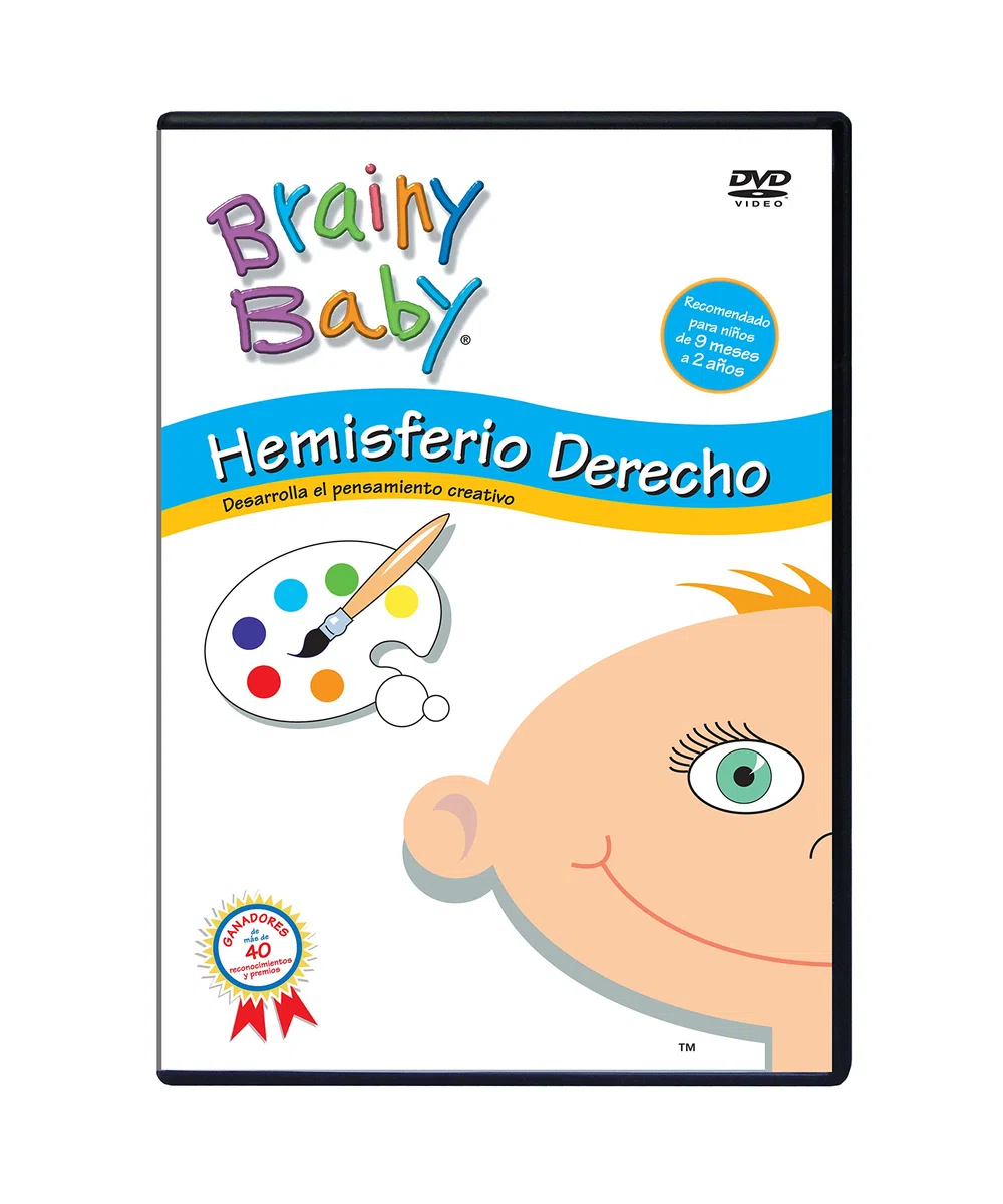 Brainy Baby Hemisferio Derecho: Right Brain Inspirujące kreatywne myślenie klasyczna edycja DVD