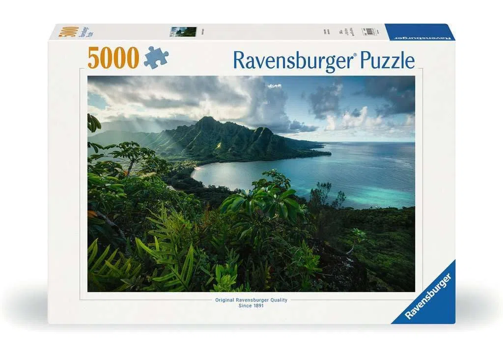 Puzzle 2D 5000 elementów: Hawajski punkt widokowy
