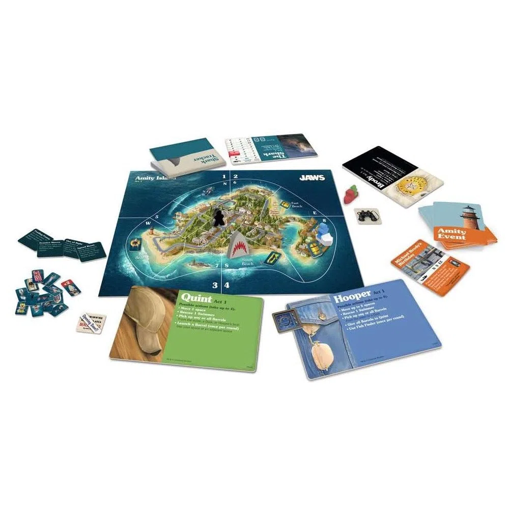 Ravensburger Jaws Immersive Strategy Board Games for Adults & Kids Age 12 Years Up - 2 to 4 Players