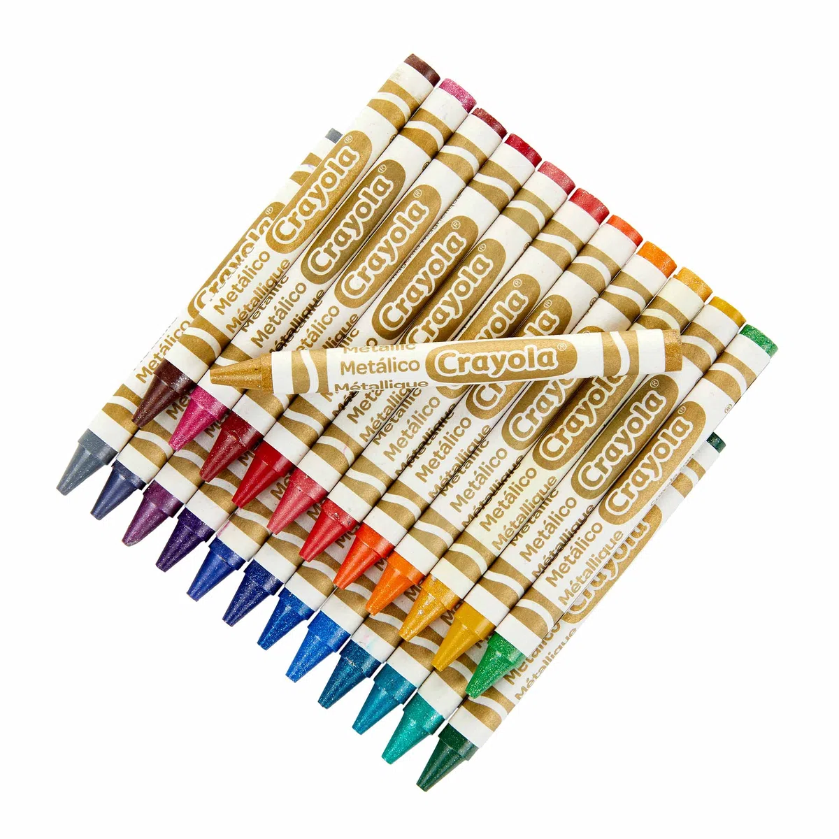 Kredki 24 CT. Metaliczne